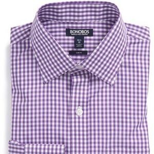 Bonobos men’s wrinkle free slim fit dress shirt